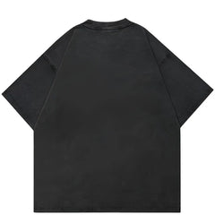 Oversized "Mental Semi Mental" Graphic T-Shirt