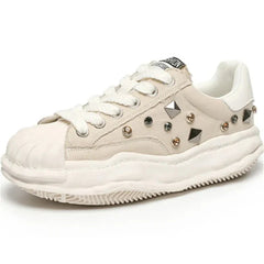Rhinestone Luxe Radiance Shell Sneakers