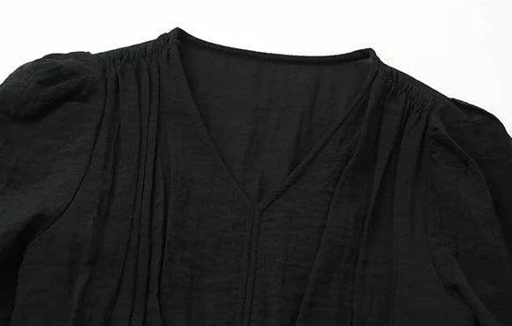 Vintage French Style Women's Dress