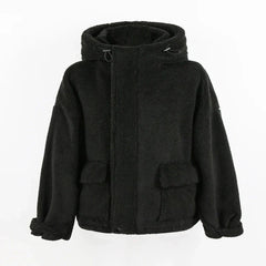 Casual Faux Lamb Fur Oversized Coat