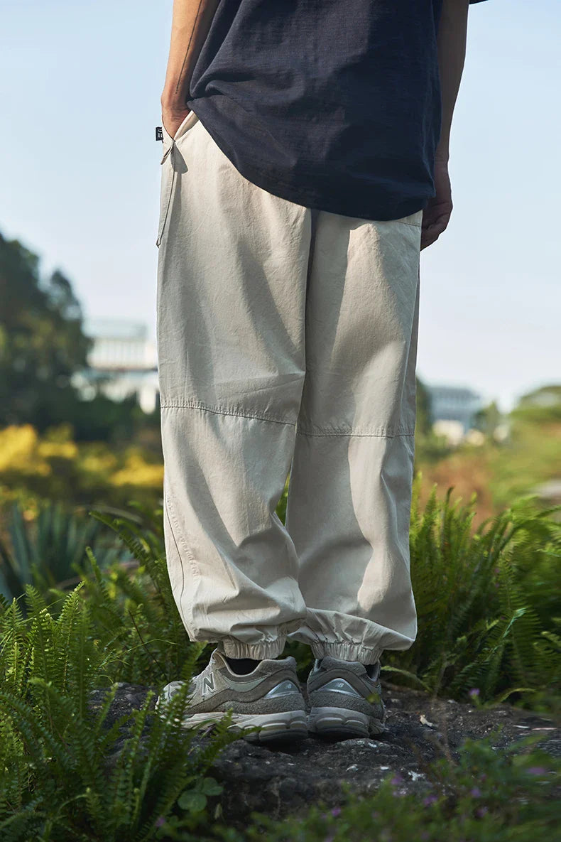 Elastic Wais Cargo Jogger Pant