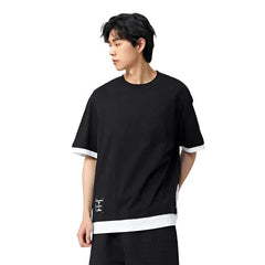 Casual Loose Two Piece Knitted T-Shirt