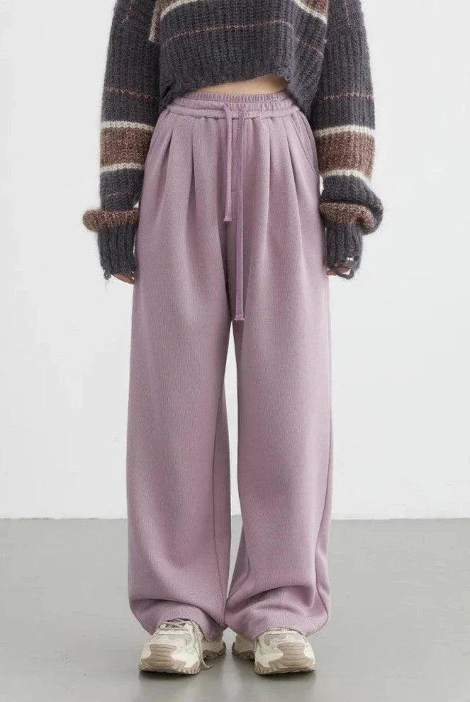 Solid Loose Sports Women's Pant
