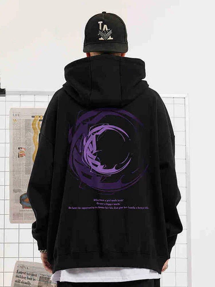 Y2K Eclipse Streetwear Hoodie