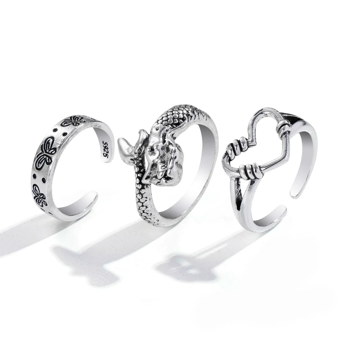 Vintage Soul 5-Piece Rings