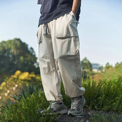 Elastic Wais Cargo Jogger Pant