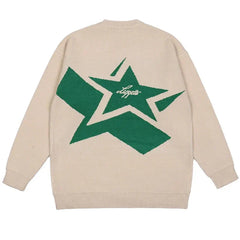 Y2k Capitol Star Sweater