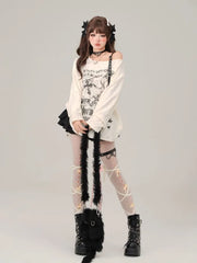 Y2k Gothic Eclipse Edge T-Shirt