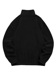 Urban Warmth Fleece Turtleneck Hoodie