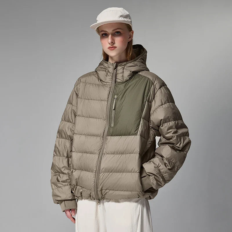 Lightweight Hooded Down Packable Jacket