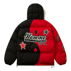 Yin Yang Skeleton Oversized Jacket