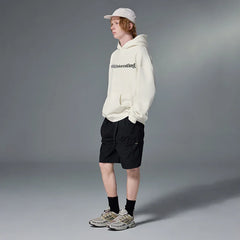 Velvet Lettered Hoodie