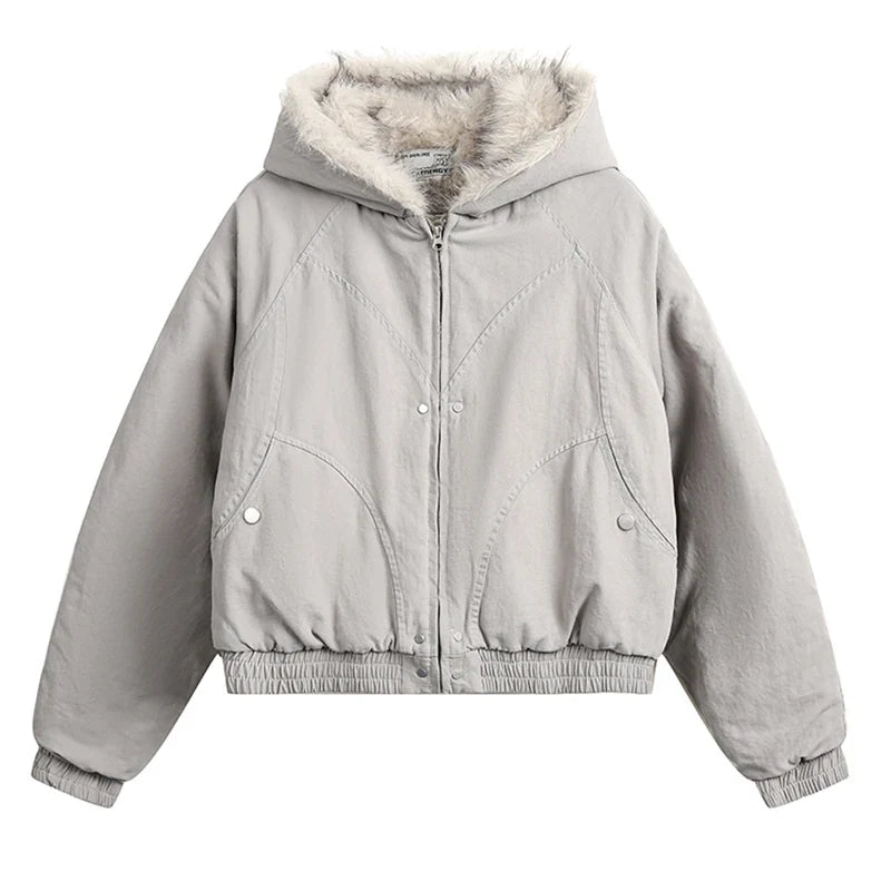 Fur Padded Heavy Thick Jacket