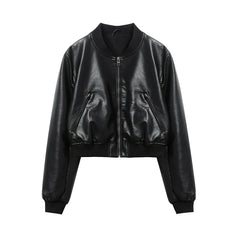 Vintage Rebel Leather Women Jacket