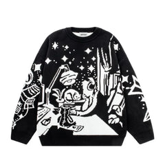 Lo-Fi Vintage Anime Sweater