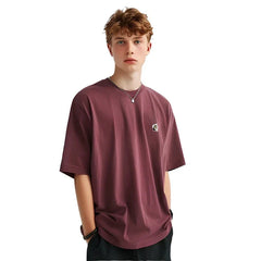 Vintage Embroidered Drop Shoulder T-Shirt