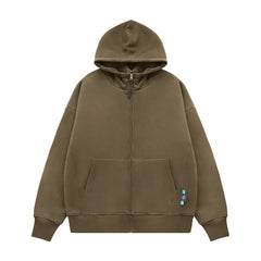 Heavy Weight Fleece Zipper Hoodie