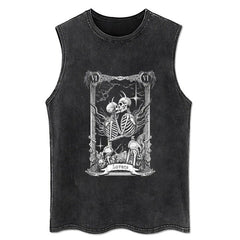 Skeleton Kissing Vest