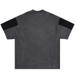 Black And Gray Color Oversized T-Shirt