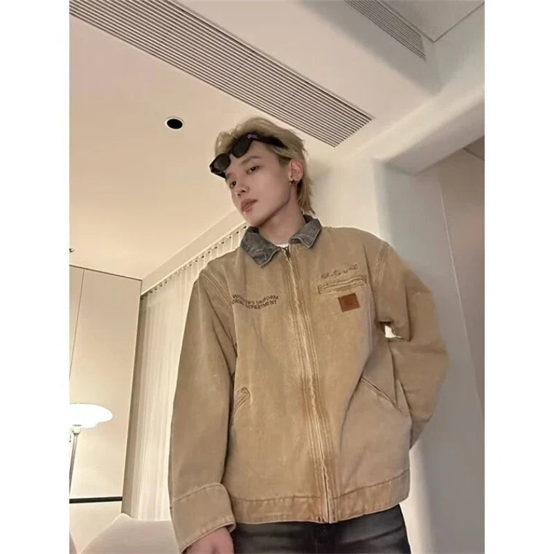 American Denim Multi Pocketed Jacket