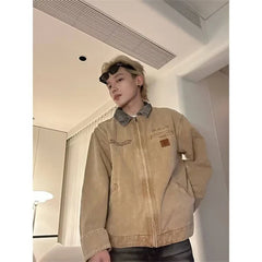 American Denim Multi Pocketed Jacket