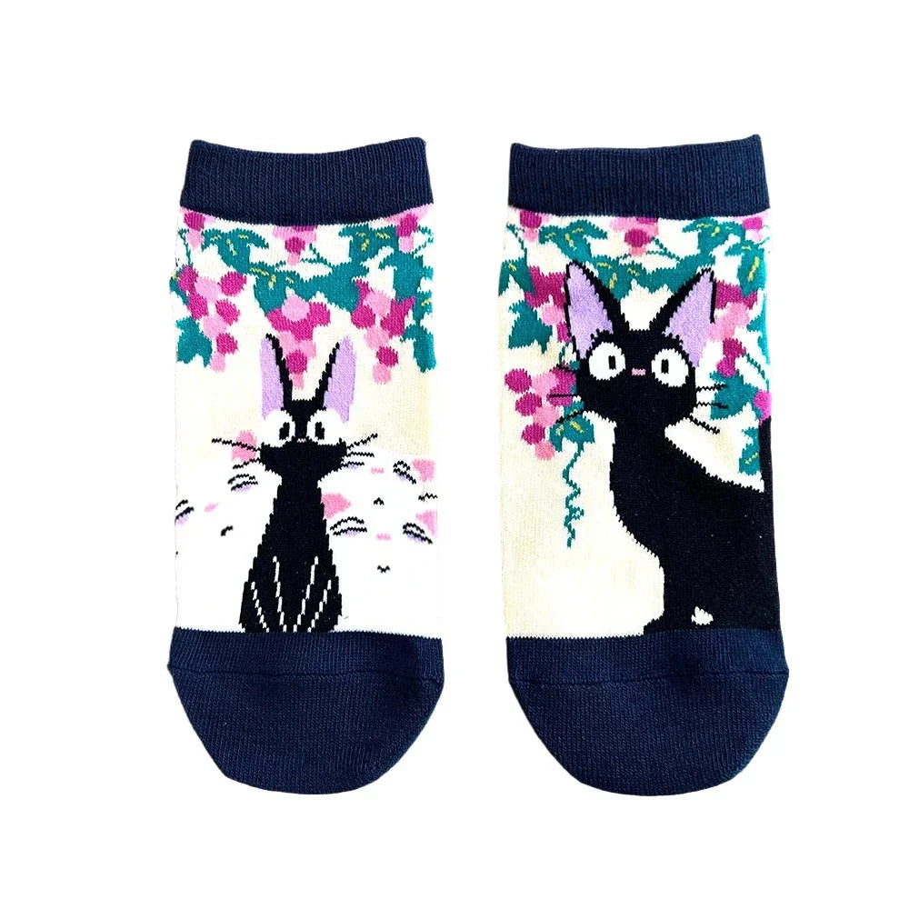 Anime Cartoon Cass Socks