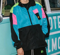 Patchwork Vibe Track Jacket