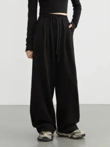 Solid Loose Sports Women's Pant
