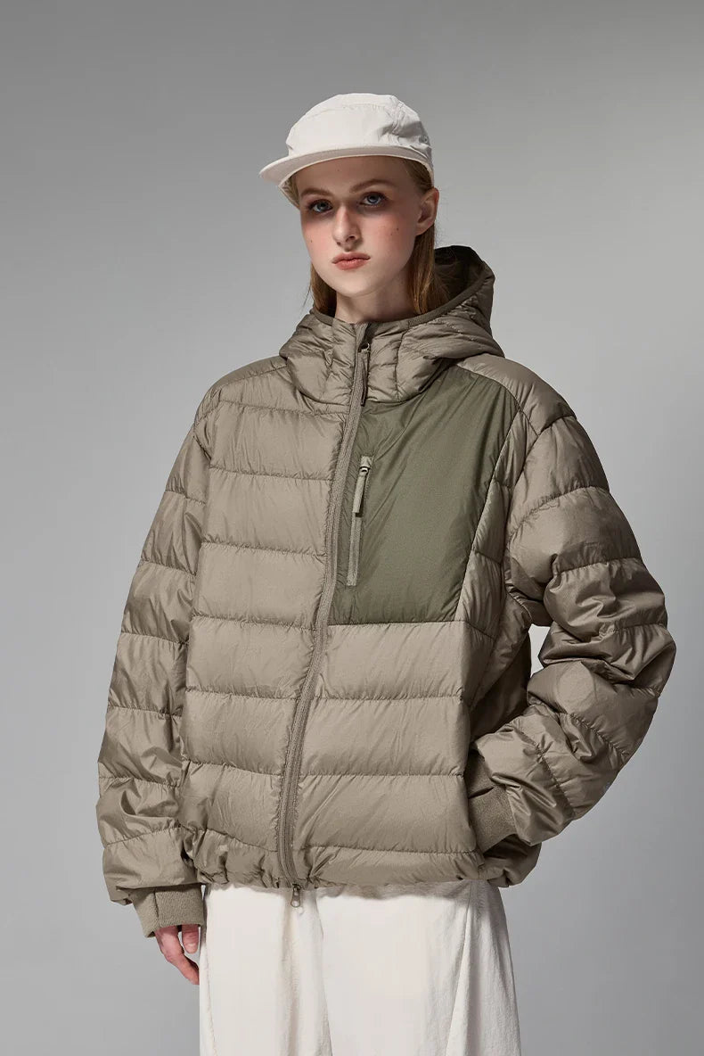 Lightweight Hooded Down Packable Jacket