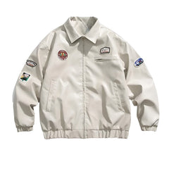 Motorcycle Varsity Leather Jacket