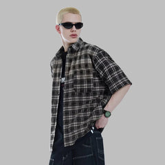 Plaid Heavyweight Oversized Shirt