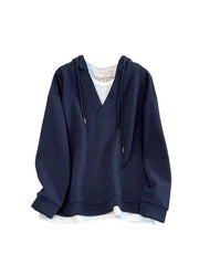 Y2K Women's Patchwork Hoodie