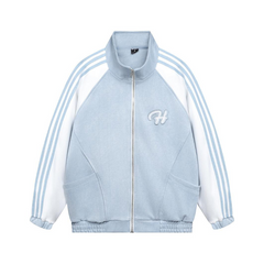 Stripe Contrast Jacket