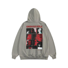 UNSHAKABLE Gothic Style Graphic Hoodie
