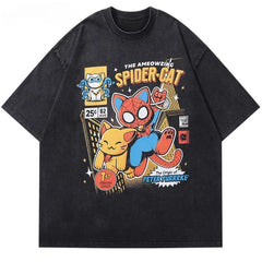 Spooder Cat Oversized T-Shirt
