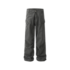Washed Old Side Pocket Jeans