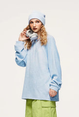 Basic Faux-Suede T-Shirt