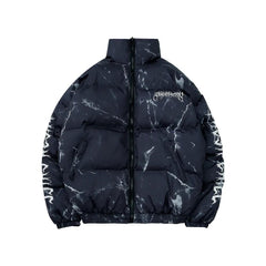 Bear Graffiti Puffer Jacket