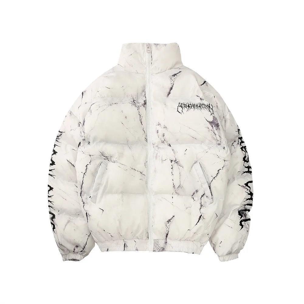 Bear Graffiti Puffer Jacket