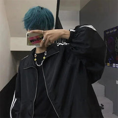 BF Style Windbreaker Oversized Jacket