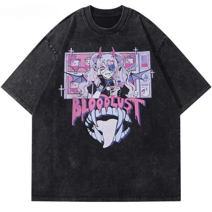 BLOODLUST Washed Oversized T-Shirt