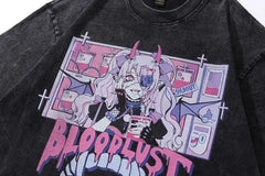 BLOODLUST Washed Oversized T-Shirt