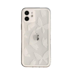 Butterfly Soft Silicone Phone Case For iPhone
