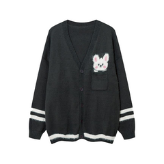 Y2K Rabbit Cardigan