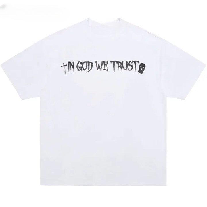 Cartoon Angel Graphic Print T-Shirt