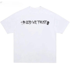 Cartoon Angel Graphic Print T-Shirt