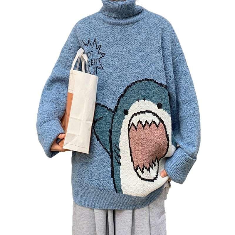 Cartoon Shark Sweater
