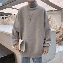 Casual high neck Pullovers
