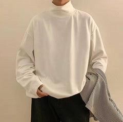 Casual Turtleneck T-Shirt