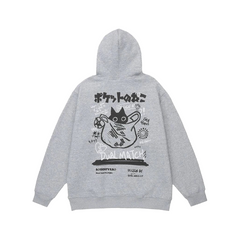 Kanji Cat  Hoodie